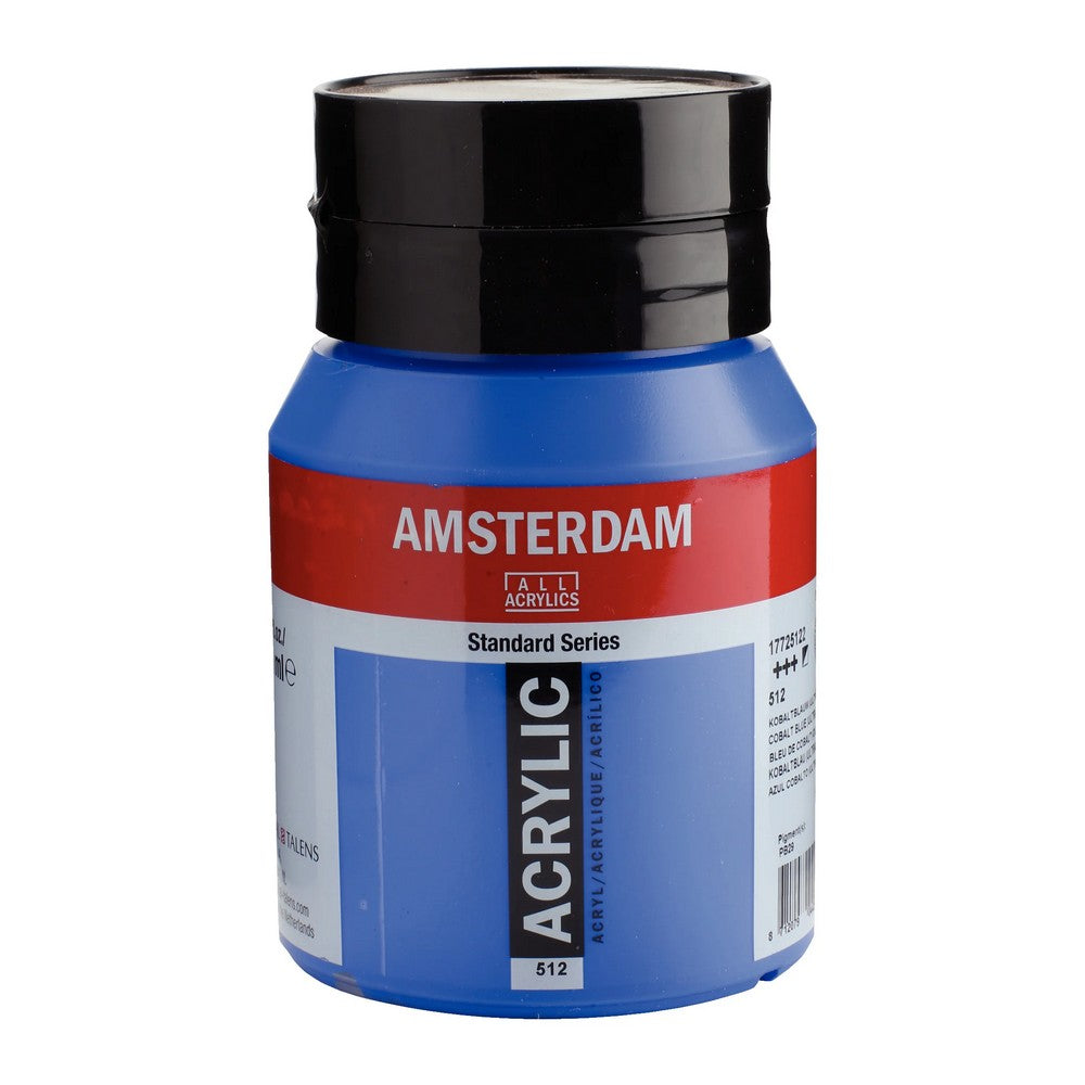 ACRILICA TALENS AMSTERDAM 500ml 512 COBALT BLUE ULTRAMARINE