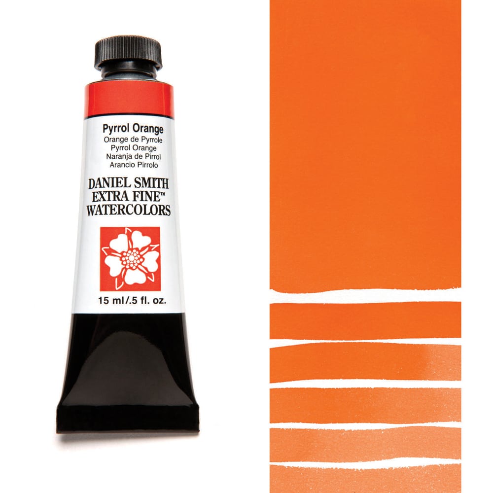 AQUARELA DANIEL SMITH 05ml EXTRA FINE Pyrrol Orange 126