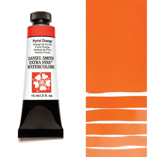 AQUARELA DANIEL SMITH 05ml EXTRA FINE Pyrrol Orange 126