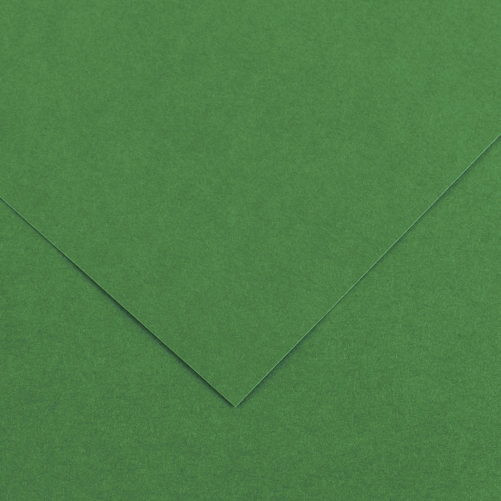 PAPEL CANSON COLOR 120G/M2 VERDE ESCURO A4