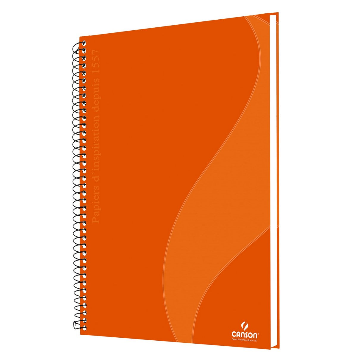 CADERNO CANSON ESCRITA A4 LARANJA 80 FOLHAS PAUTA 90G/M2