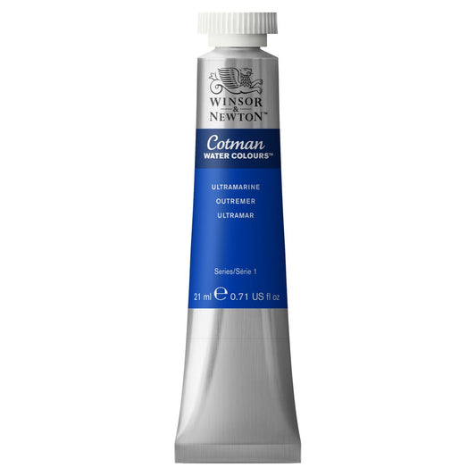 AQUARELA WINSOR NEWTON COTMAN 21ML ULTRAMARINE 0308660