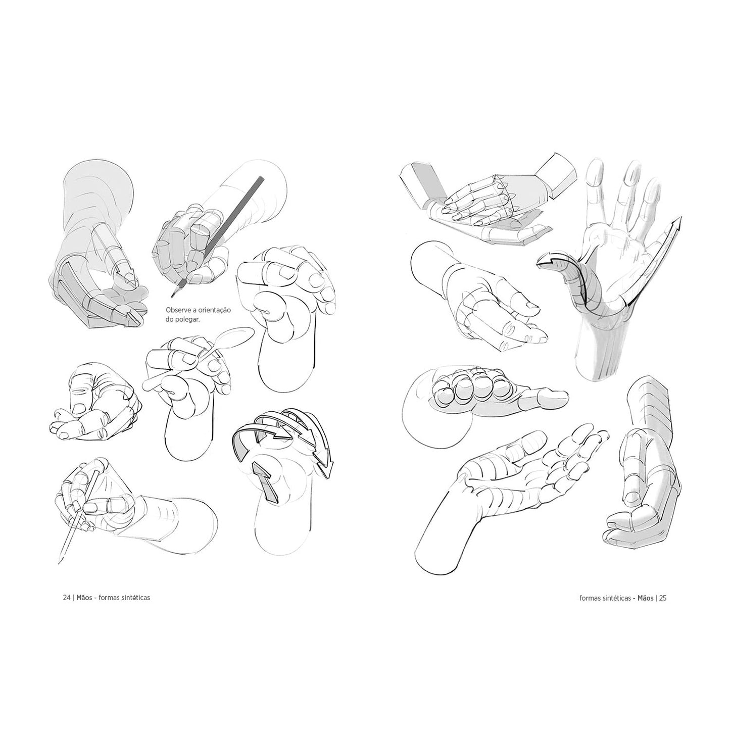 LIVRO "ANATOMIA ARTISTICA 6" MAOS E PES - MICHEL LAURICELLA
