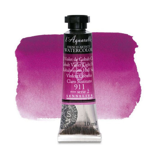 AQUARELA SENNELIER L'AQUARELLE 911 COBALT VIOLET LT 10ML S2