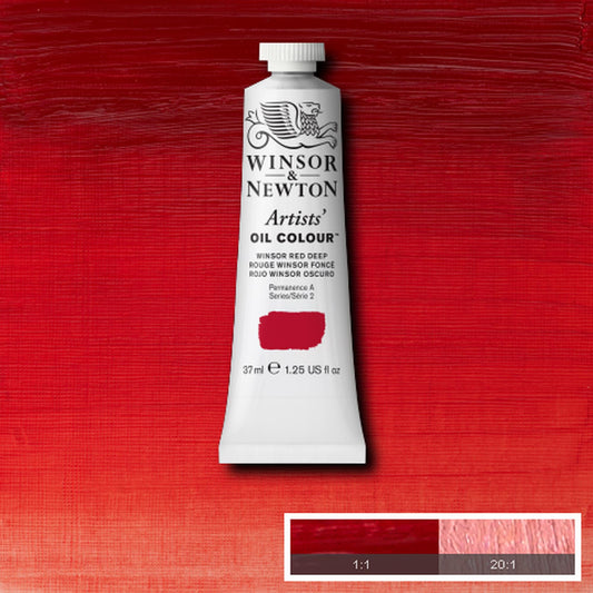OLEO WINSOR NEWTON ARTISTS 037ML 725 WINSOR RED DEEP S2