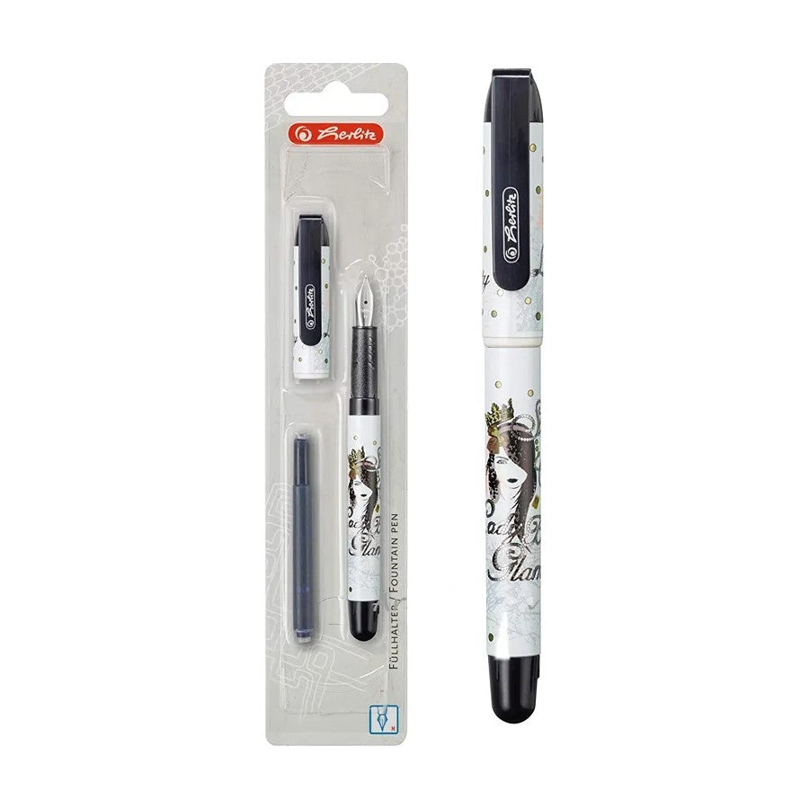 CANETA TINTEIRO HERLITZ FOUNTAIN PEN