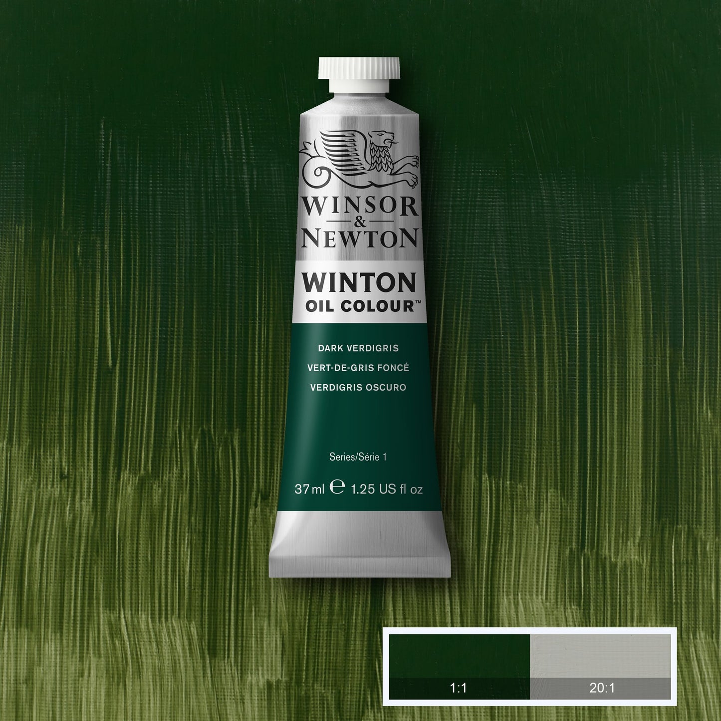 OLEO WINSOR NEWTON WINTON 37ML 405 DARK VERDIGRIS