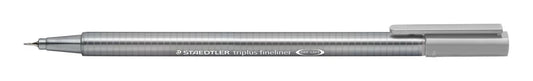 CANETA STAEDTLER TRIPLUS FINELINER 0.3MM CINZA CLARO