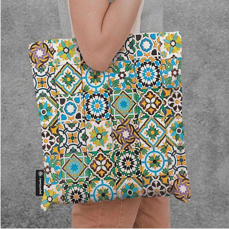 SACOLA CANVAS BAG PAPERBLANKS BAG PORTO 9657-3