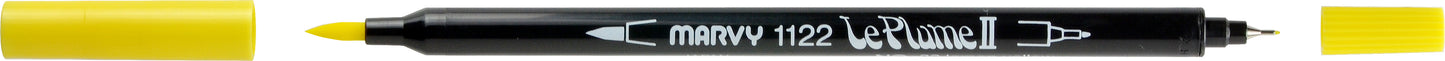 MARCADOR MARVY LE PLUME II 22 AMARELO LIMAO