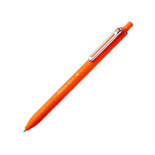 CANETA ESFEROGRAFICA PENTEL RETRATIL IZEE 0,7mm LARANJA