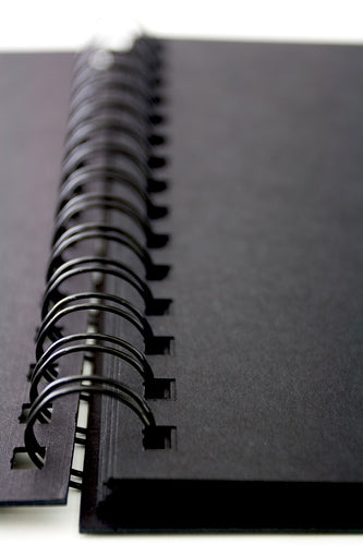 BLOCO HAHNEMUHLE BLACK BOOK 250g/m2 A4 30 FOLHAS