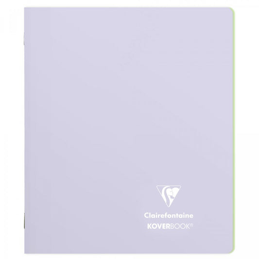 CADERNO CLAIREFONTAINE KOVERBOOK LILAS A5 96F PAUTADO