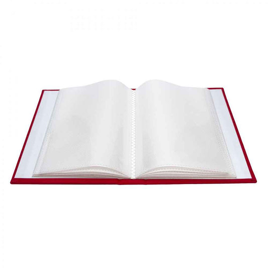 ALBUM DE FOTOS 10X15cm LINHO VERMELHO 20 FLS