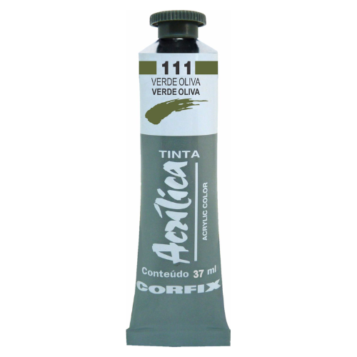 ACRILICA CORFIX 37ML 111 VERDE OLIVA