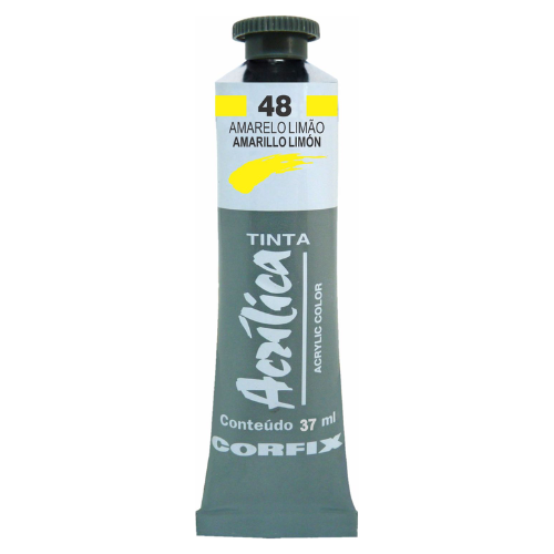 ACRILICA CORFIX 37ML 48 AMARELO LIMAO