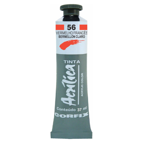 ACRILICA CORFIX 37ML 56 VERMELHO FRANCES