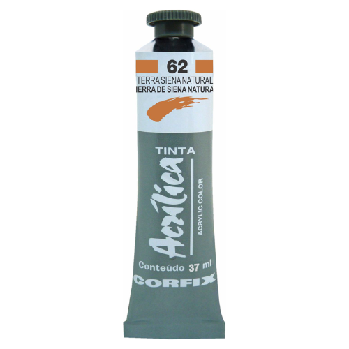 ACRILICA CORFIX 37ML 62 TERRA SIENA NATURAL