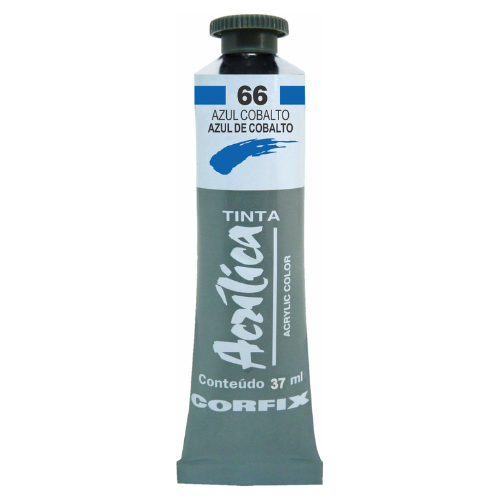 ACRILICA CORFIX 37ML 66 AZUL COBALTO