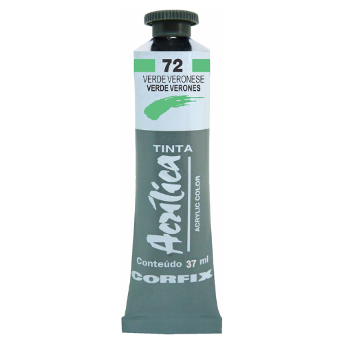 ACRILICA CORFIX 37ML 72 VERDE VERONESE
