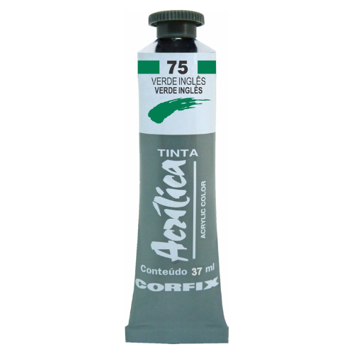 ACRILICA CORFIX 37ML 75 VERDE INGLES