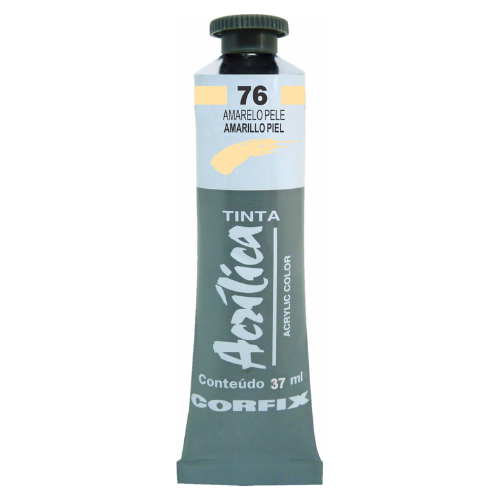 ACRILICA CORFIX 37ML 76 AMARELO PELE