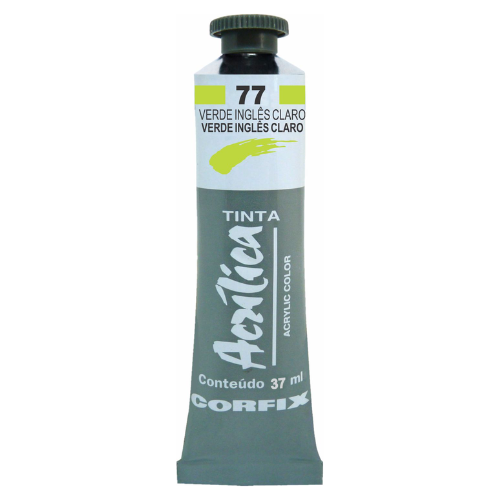 ACRILICA CORFIX 37ML 77 VERDE INGLES CLARO