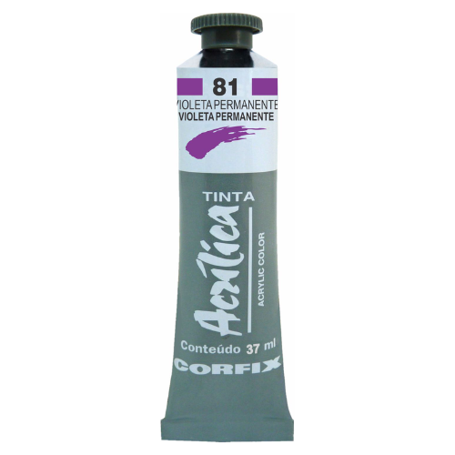 ACRILICA CORFIX 37ML 81 VIOLETA PERMANENTE