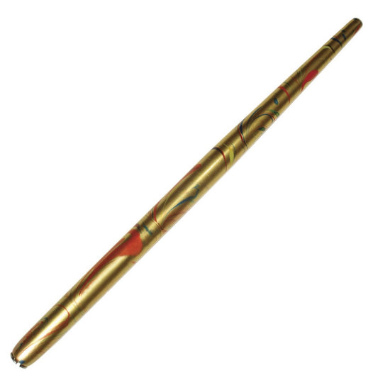 CABO CALIGRAFICA P/ PENA  MARM VERMELHO/DOURADO