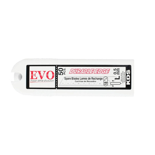 LAMINA ESTILETE LARGA EVO 18mm C/ 50 JAPAN