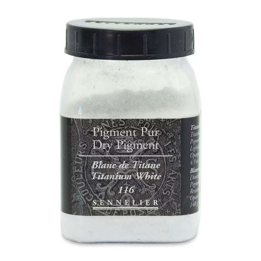 PIGMENTO PURO SENNELIER 116 TITANIUM WHITE 140g