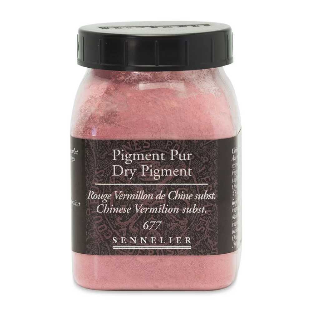 PIGMENTO PURO SENNELIER 677 CHINESE VERMILION SUBST 100g S2