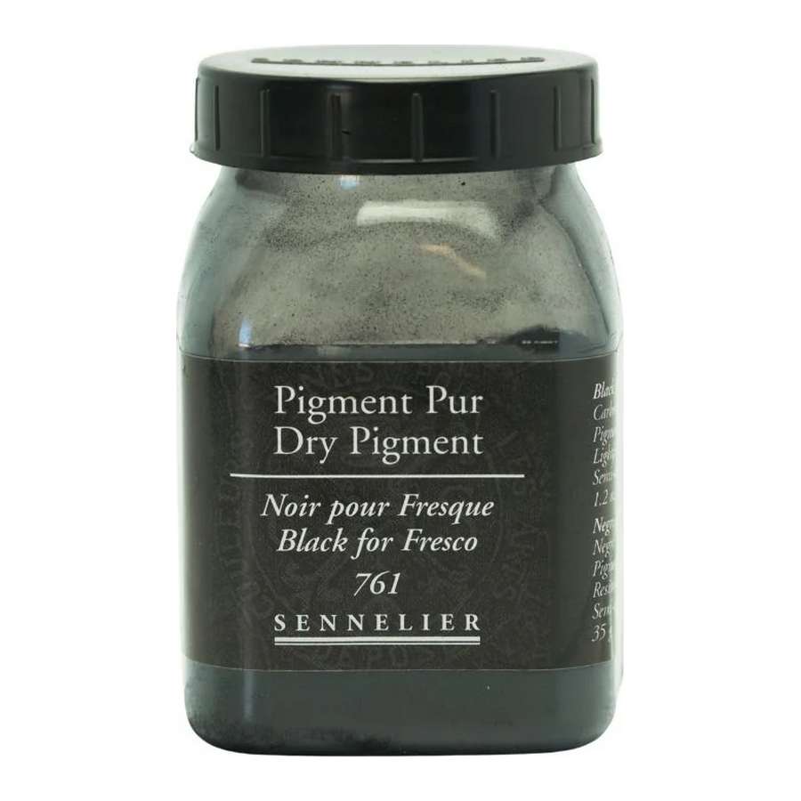 PIGMENTO PURO SENNELIER 761 BLACK FOR FRESCO 35g S1