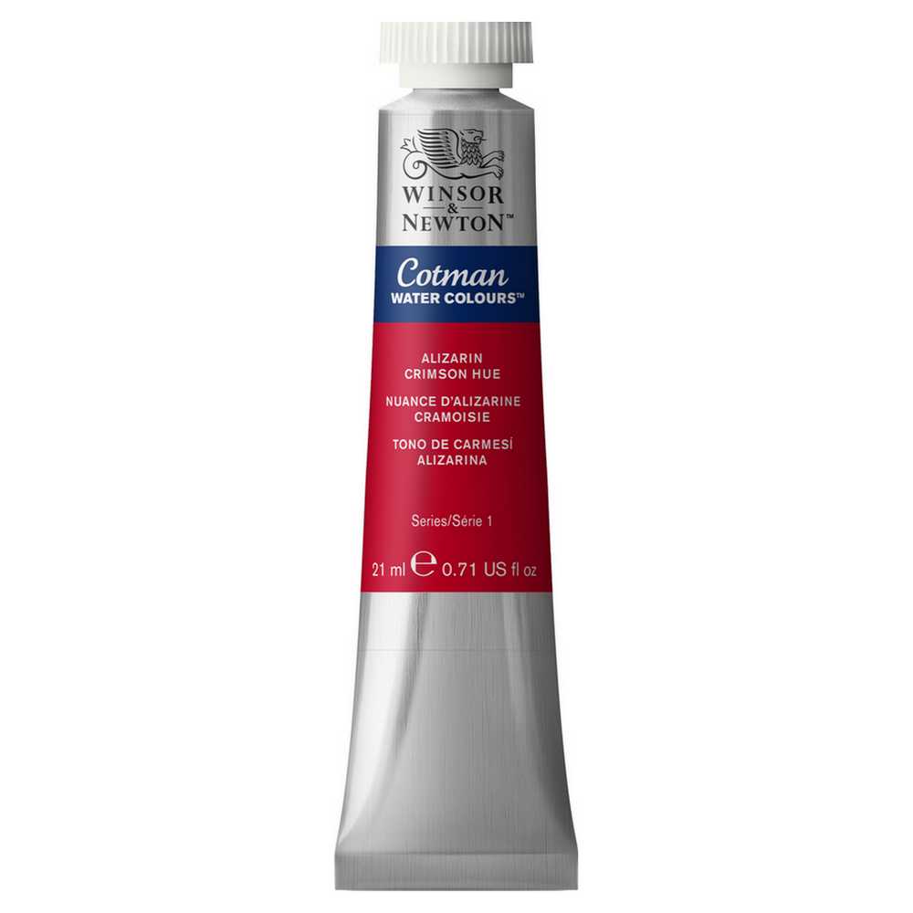 AQUARELA WINSOR NEWTON COTMAN 21ML ALIZARIN CRIMSON HUE 0308003