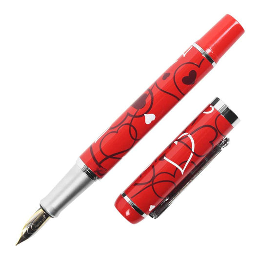 CANETA TINTEIRO YIREN 828 F RED