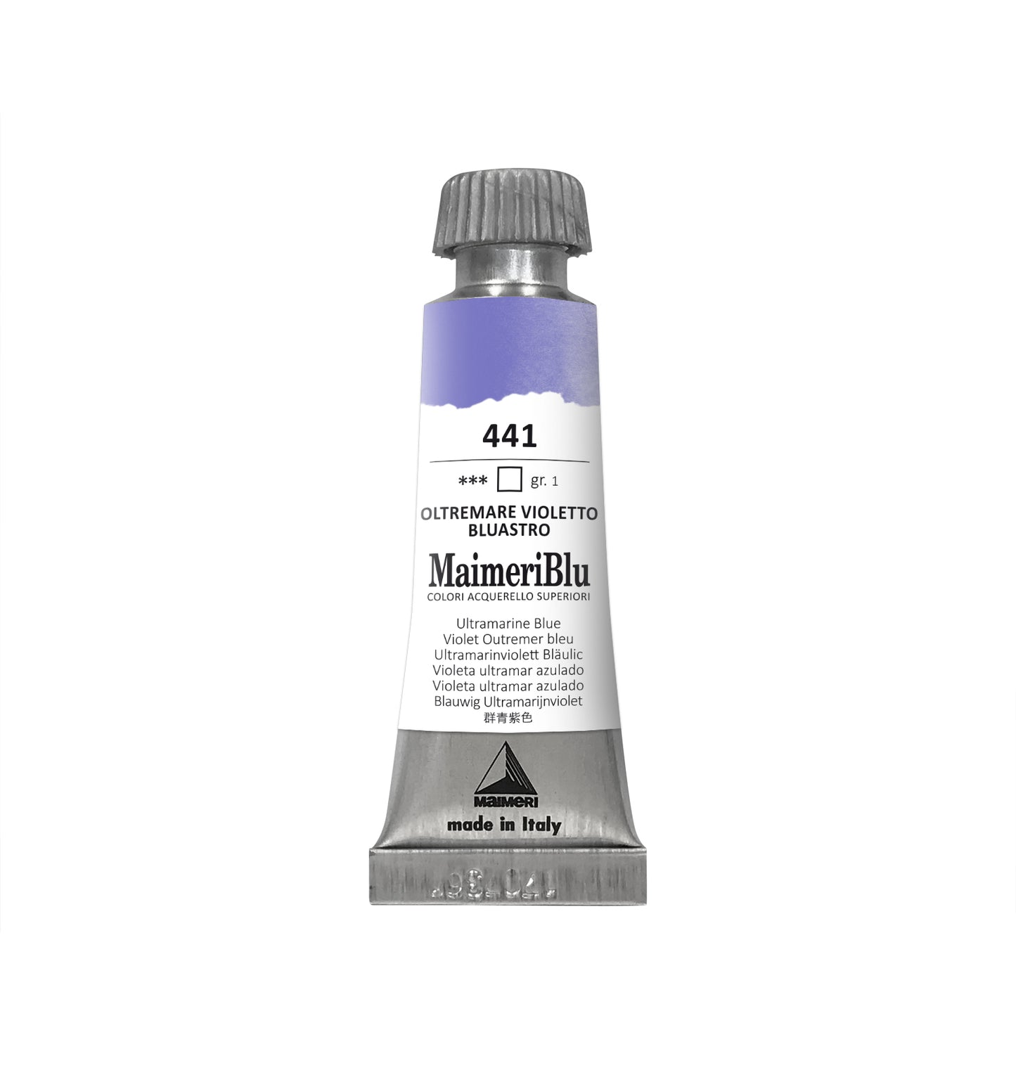 AQUARELA MAIMERIBLU ARTISTS 441 BLUEISH ULTRAMARINE 12ML S1