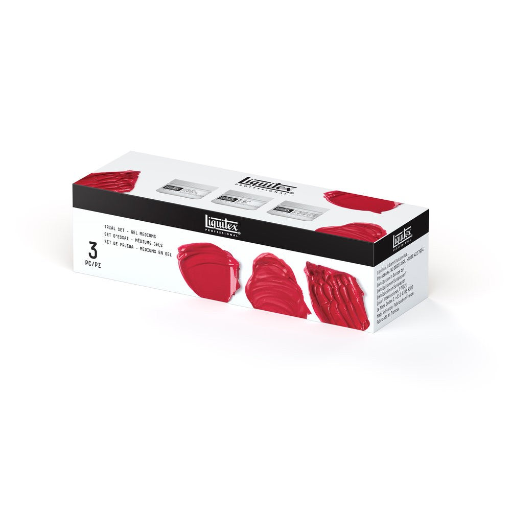 ESTOJO MEDIUMS LIQUITEX GEL P/ ACRILICA C/ 03 100ML 3699317