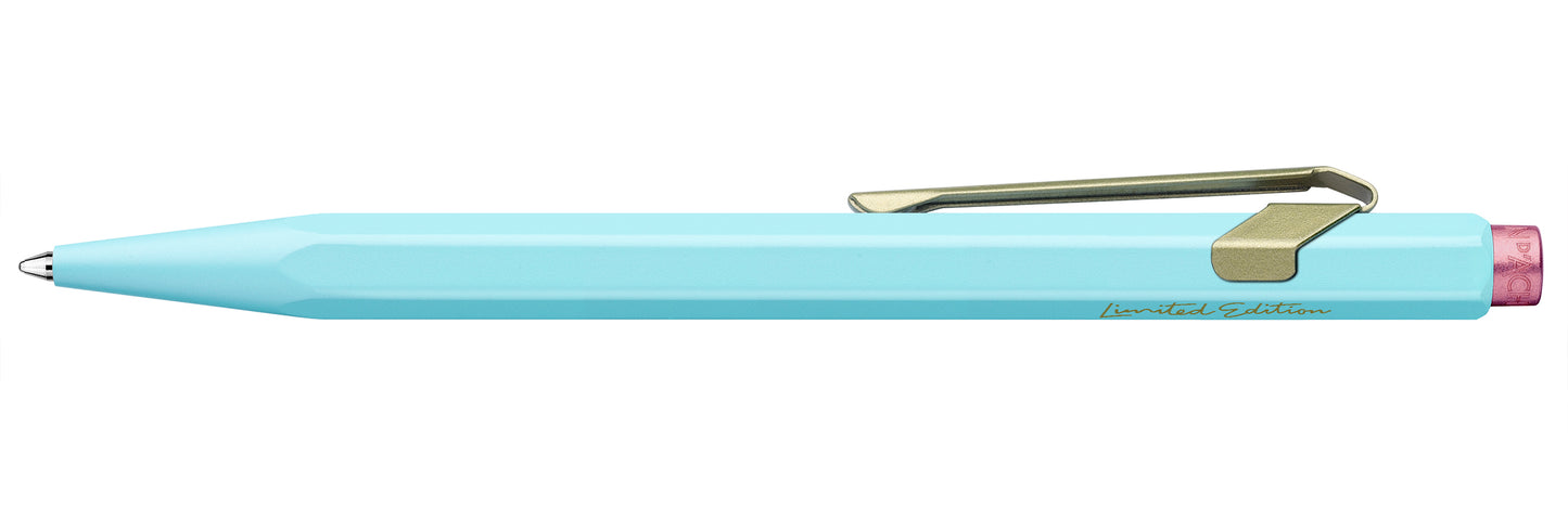 CANETA ESFEROG 849 CLAIM YOUR STYLE - PASTEL BLUE