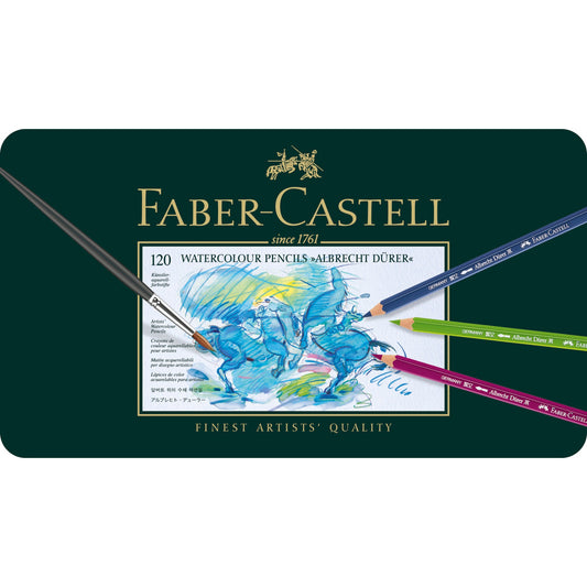 LAPIS AQUARELAVEL FABER CASTELL A. DURER 120 CORES 117511