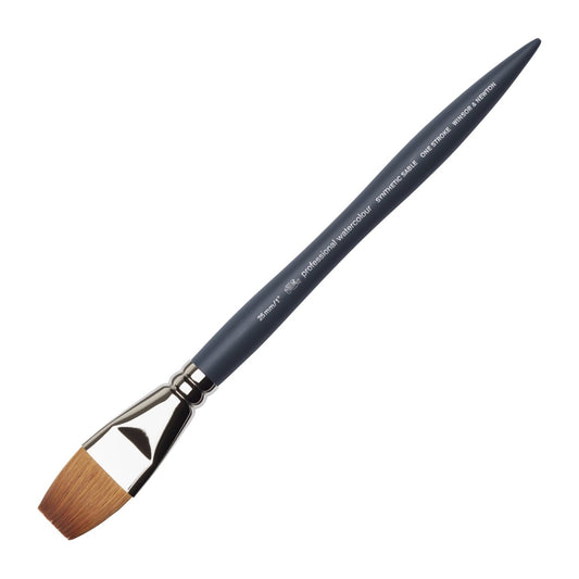 PINCEL WINSOR NEWTON PROFESSIONAL 5011X625 SYNT FLAT ONE STR