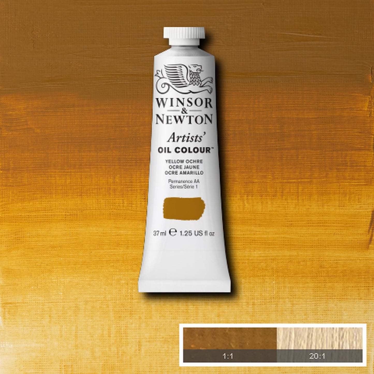 OLEO WINSOR NEWTON ARTISTS 037ML 744 YELLOW OCHRE S1