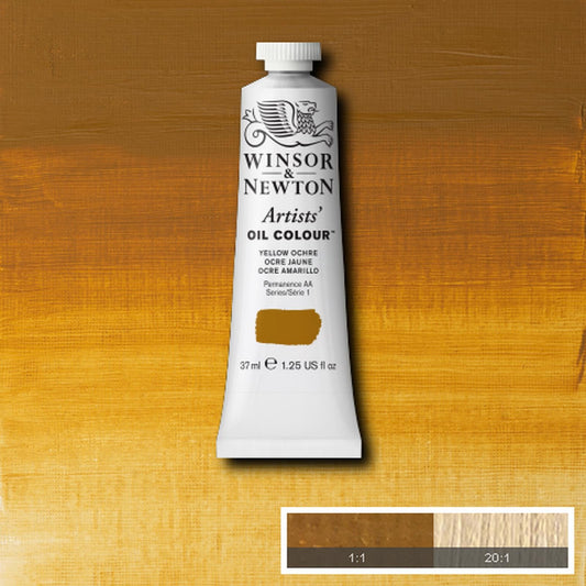 OLEO WINSOR NEWTON ARTISTS 037ML 744 YELLOW OCHRE S1