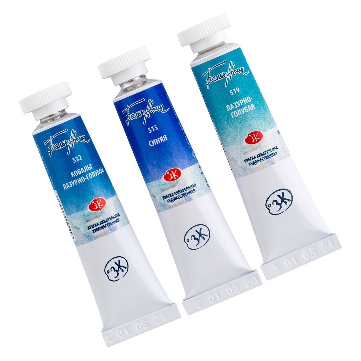 ESTOJO AQUARELA WHITE NIGHTS 03 TUBOS WATER (TONS DE AGUA) 10ML