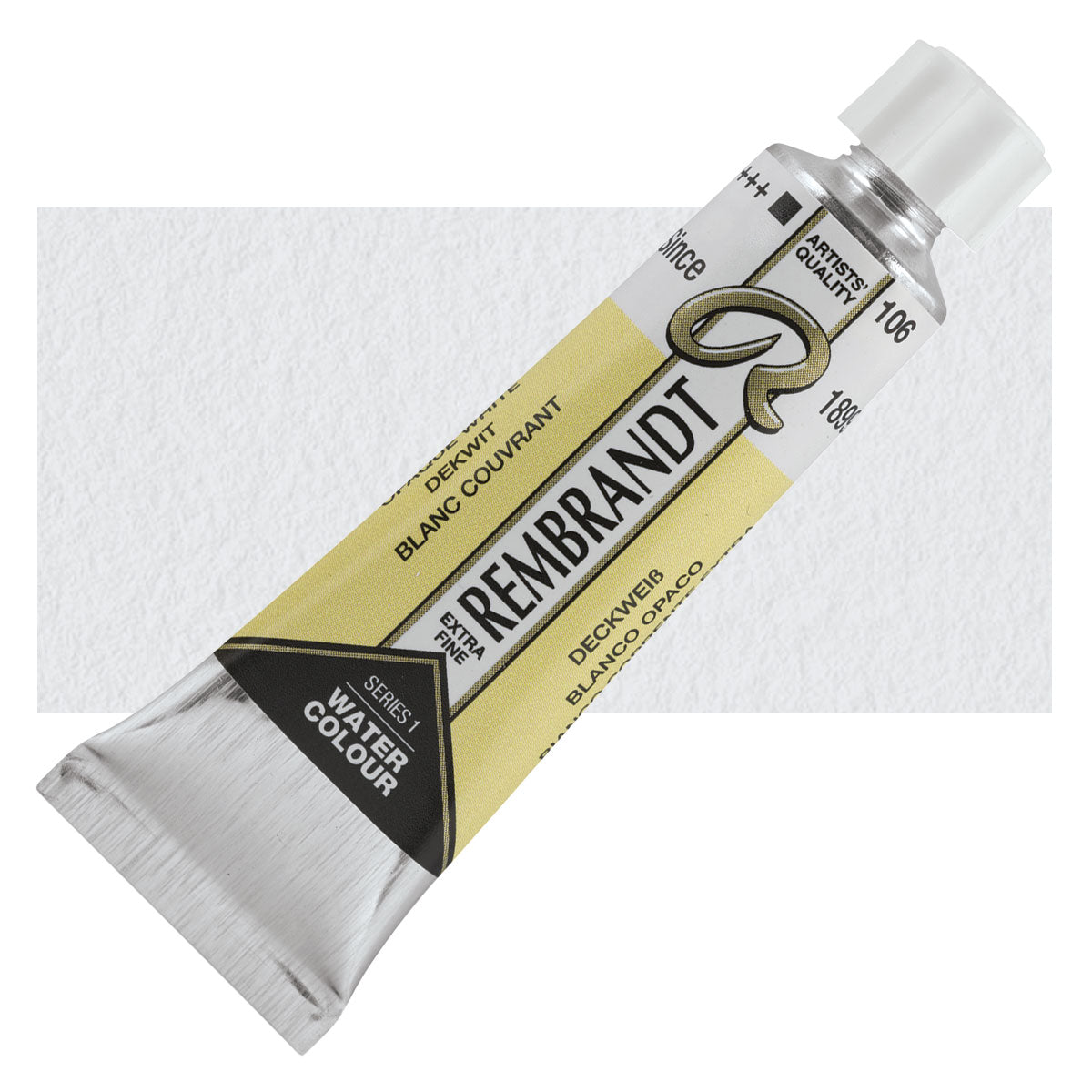 AQUARELA TALENS REMBRANDT 10ML 106 WHITE EXTRA OPAQUE
