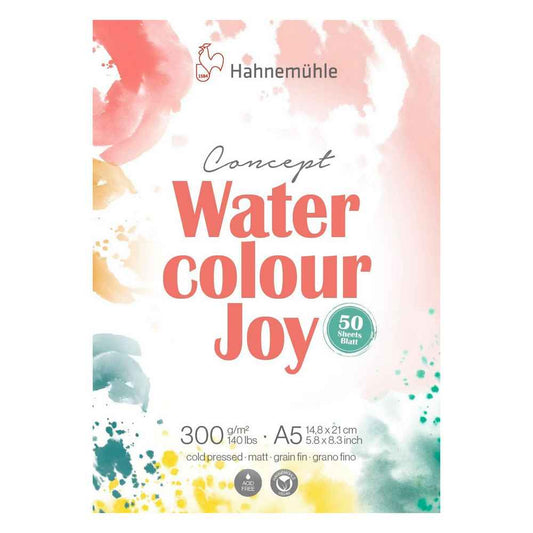 CONCEPT WATERCOLOUR JOY 300g/m2 TEXTURA FINA A4 50 FLS