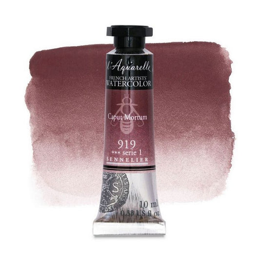 AQUARELA SENNELIER L'AQUARELLE 919 CAPUT MORTUM 10ML S1