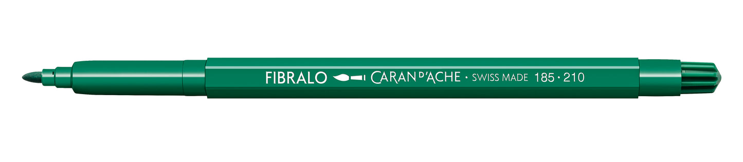 CANETA FIBRALO 210 VERDE 185210