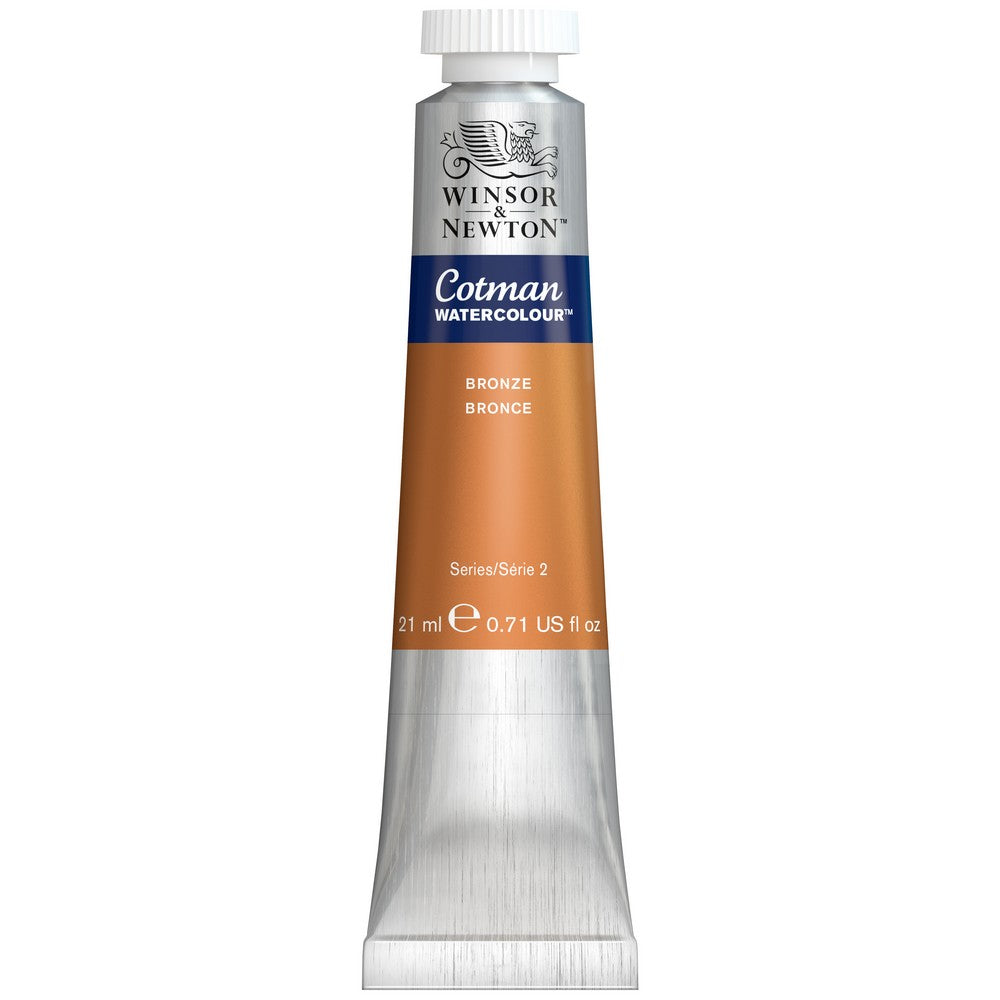 AQUARELA WINSOR NEWTON COTMAN 21ML BONZE 0308058