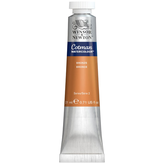 AQUARELA WINSOR NEWTON COTMAN 21ML BONZE 0308058