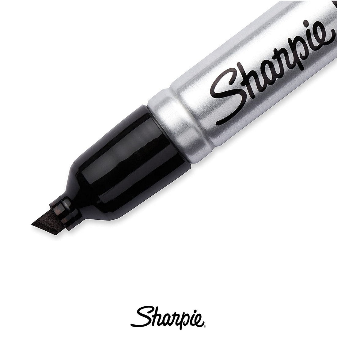 MARCADOR SHARPIE KING SIZE PONTA CHANFRADA PRETO